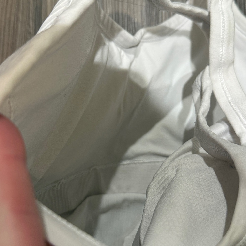 lululemon athletica Cream Ribbed Racerback Tank Top - Picture 5 of 6